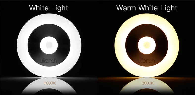 LED Motion Sensor Night Light with Touch Control